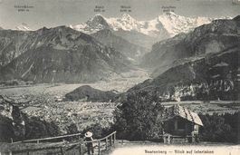 Beatenberg blick auf Interlaken