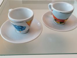 Espresso Sammeltassen - Viaggiando Collezione Mokador - 2Stk