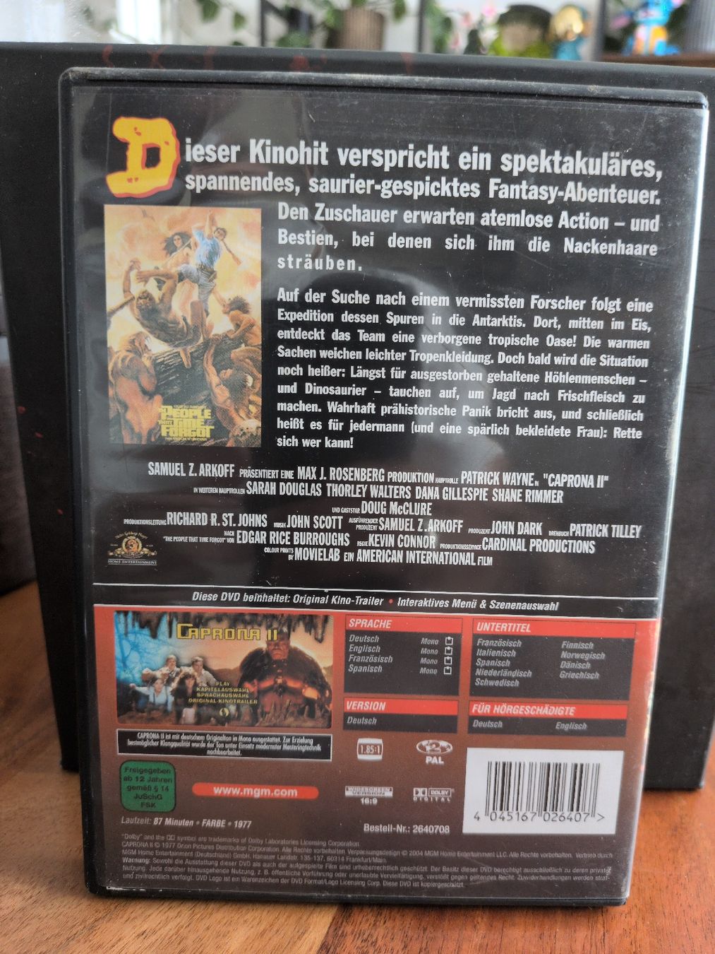Alle DVDs: Caprona II - Die Rückkehr der Dinosaurier  – Gebraucht aus Thun von Pizzamike 1