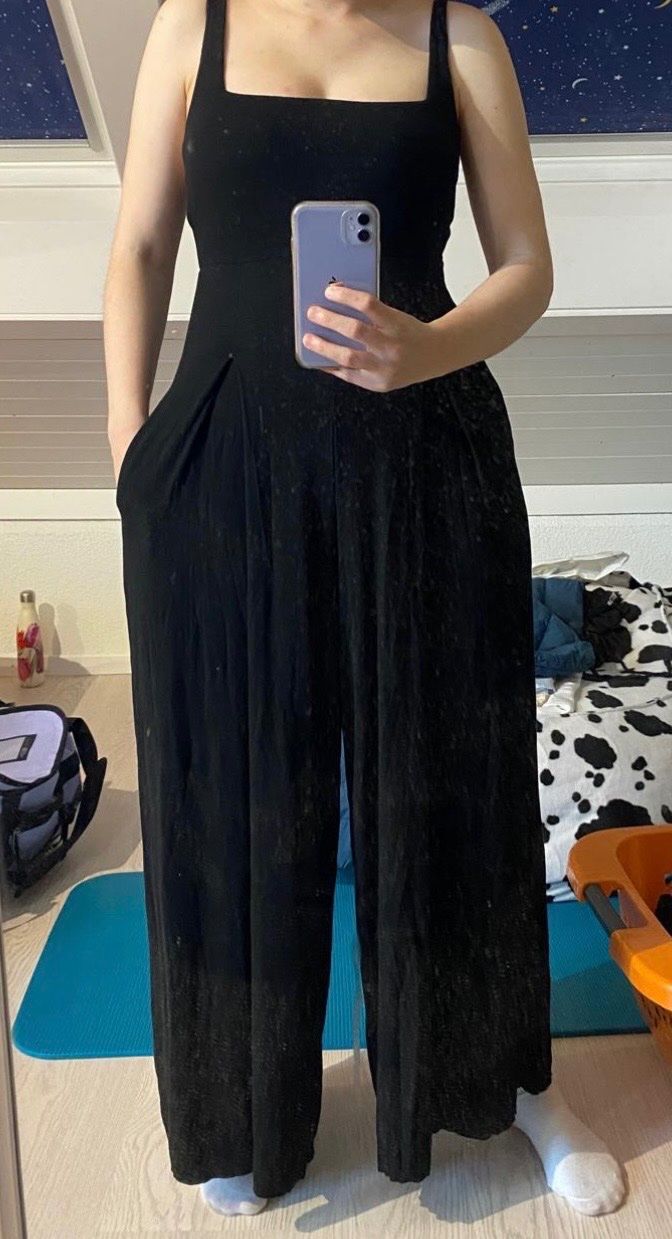 Tute: POPFLEX Go with the Flow Jumpsuit (Schwarz) – Usato da Dietlikon venduto da flo_dm5l 1