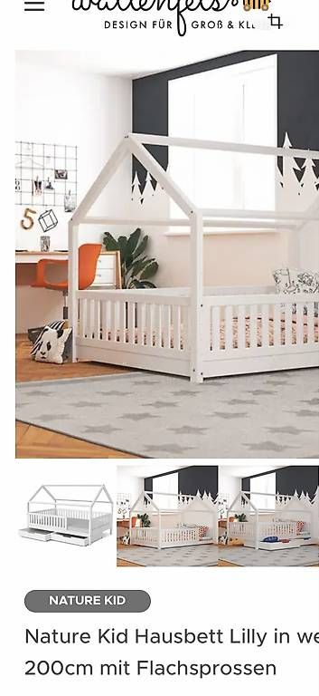 Letti: Hausbett Himmelbett 140x2 – Usato da Wangen an der Aare venduto da zarteflunder 3