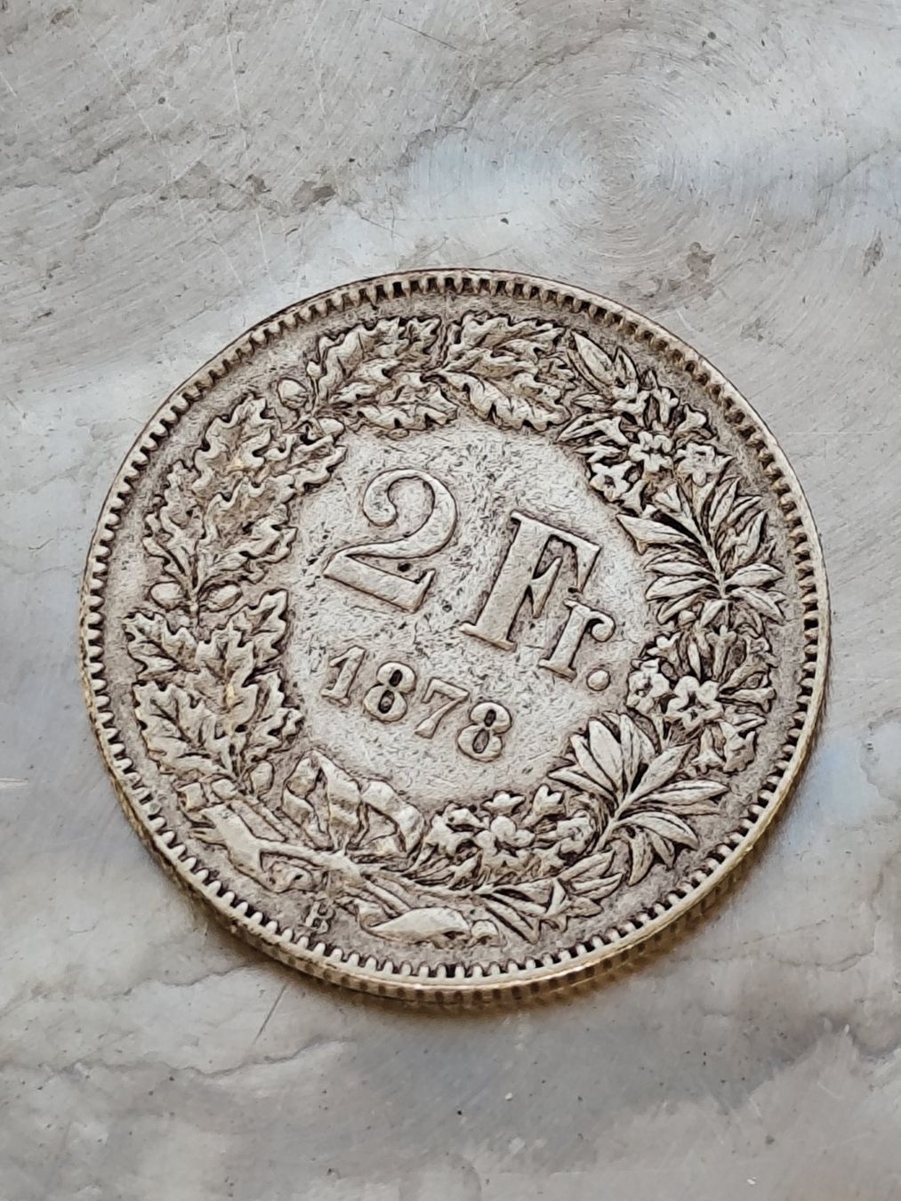 Alle Münzen: ==> 2Fr 1878 ss+ <== – Gebraucht aus Bern von b.man_is_back
