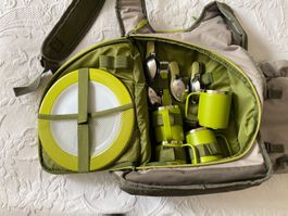 Praktischer Picknick Rucksack für 2 Personen - Neuwertig!