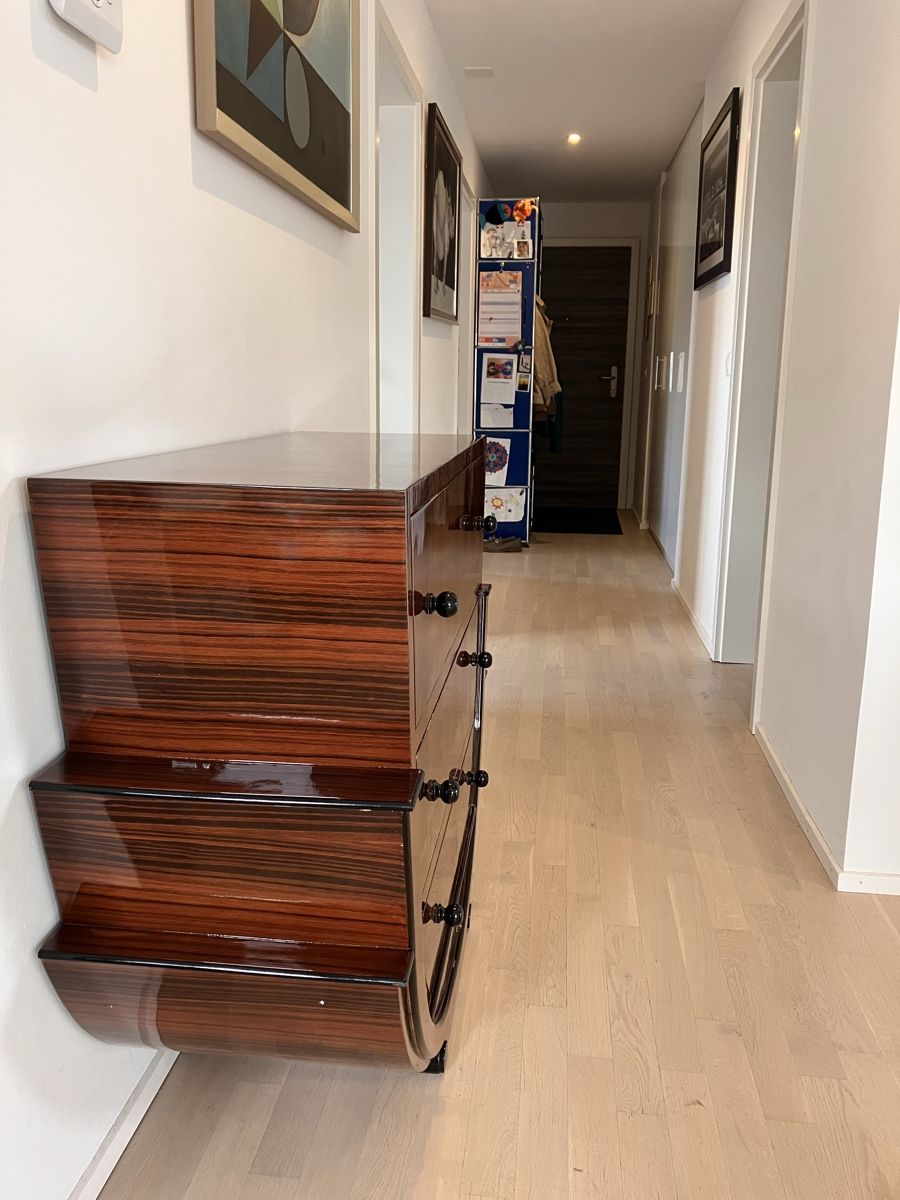 Cassettiere: Commode Art Deco « tulipe » – Usato da Ecuvillens venduto da matyhay 1