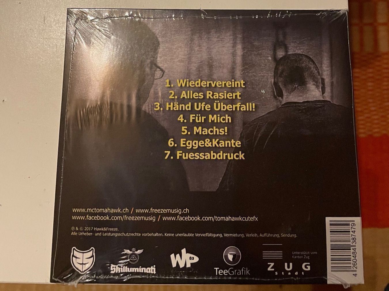 CDs: Hawk & Freeze: Wiedervereint    (Schweizer-Rap) – Neu und originalverpackt aus St. Gallen von elk2020 1