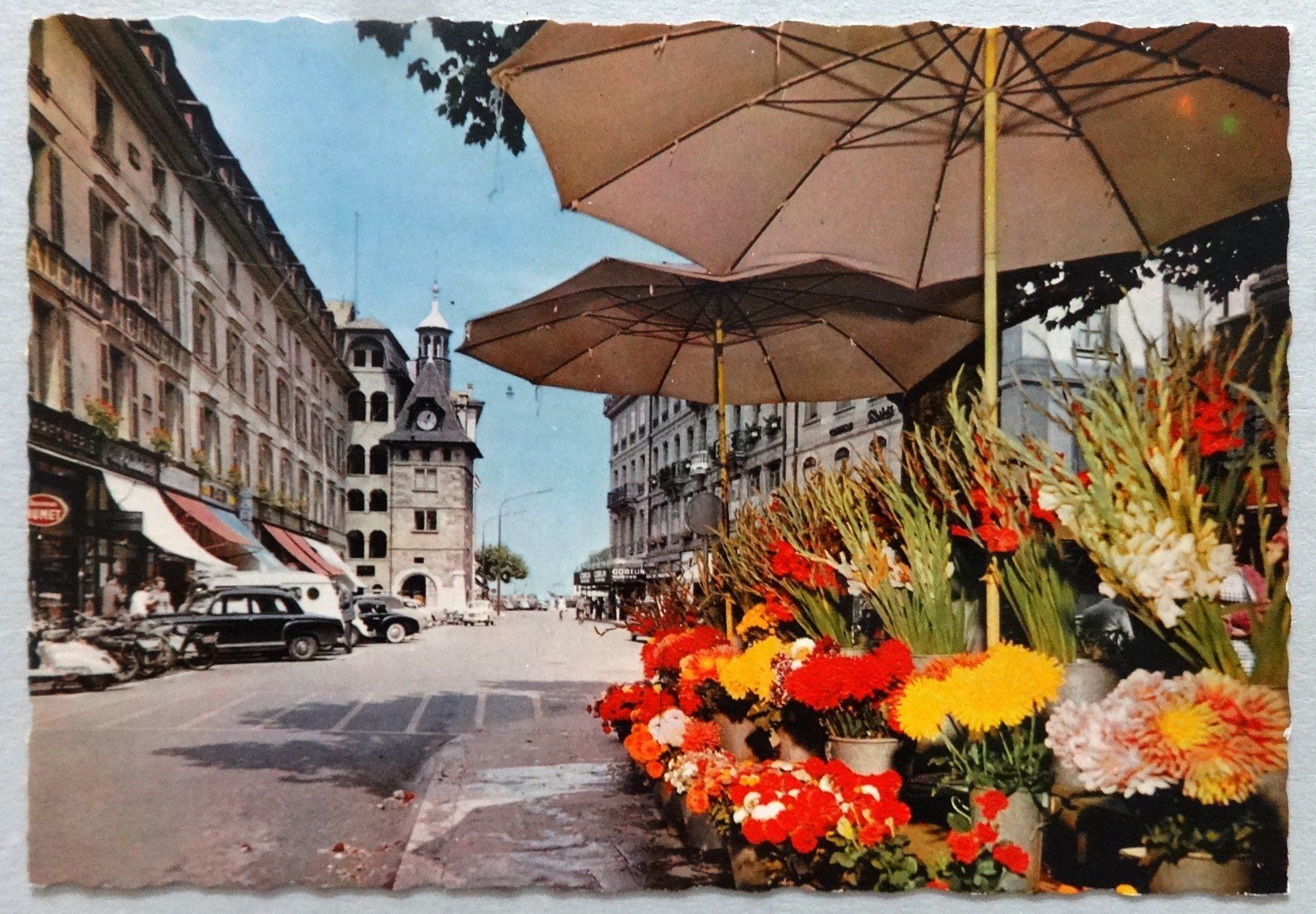 Ansichtskarten: Genève - Place du Molard – Gebraucht aus Fétigny von Billy2miny