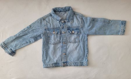 Kinder Jeansjacke blau Grösse 98 guter Zustand