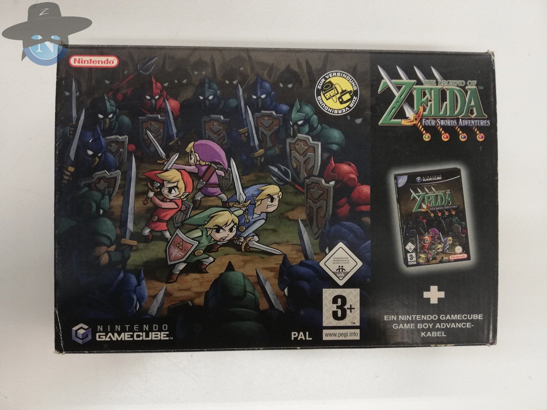 Nintendo Giochi: Zelda - Four Swords Adventures + GBA Kabel / Gamecube NGC – Usato da St. Gallen venduto da zorro_dc