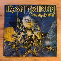 IRON MAIDEN - LIVE AFTER DEATH...2LP OG EU 1985...VG+/VG+