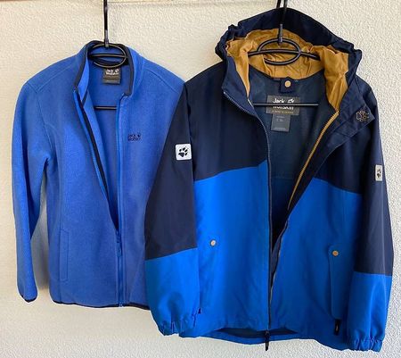 Jack Wolfskin wasserdichte 3-in-1 Jacke Gr. 152