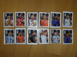 🔥Komplettes Set-Alle 12 Panini Coca Cola Sticker CC01-CC12