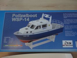 Modellbau Polizeiboot WSP-14 Aeronaut NEU
