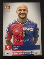 FC Basel Autogrammkarte Arlind Ajeti - Selten! Top!