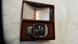 RADO DIA STAR HERREN UHR.QUARTZ.DATE.TAG.BOX. LÄÜFT 30X35MM
