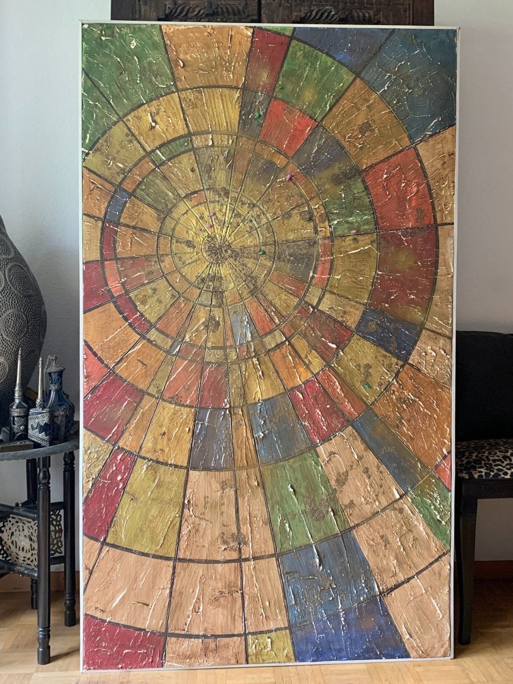Foto & Immagini: Grosses altes Bild, Acryl auf Holz – Usato da Kloten venduto da Nephty 1