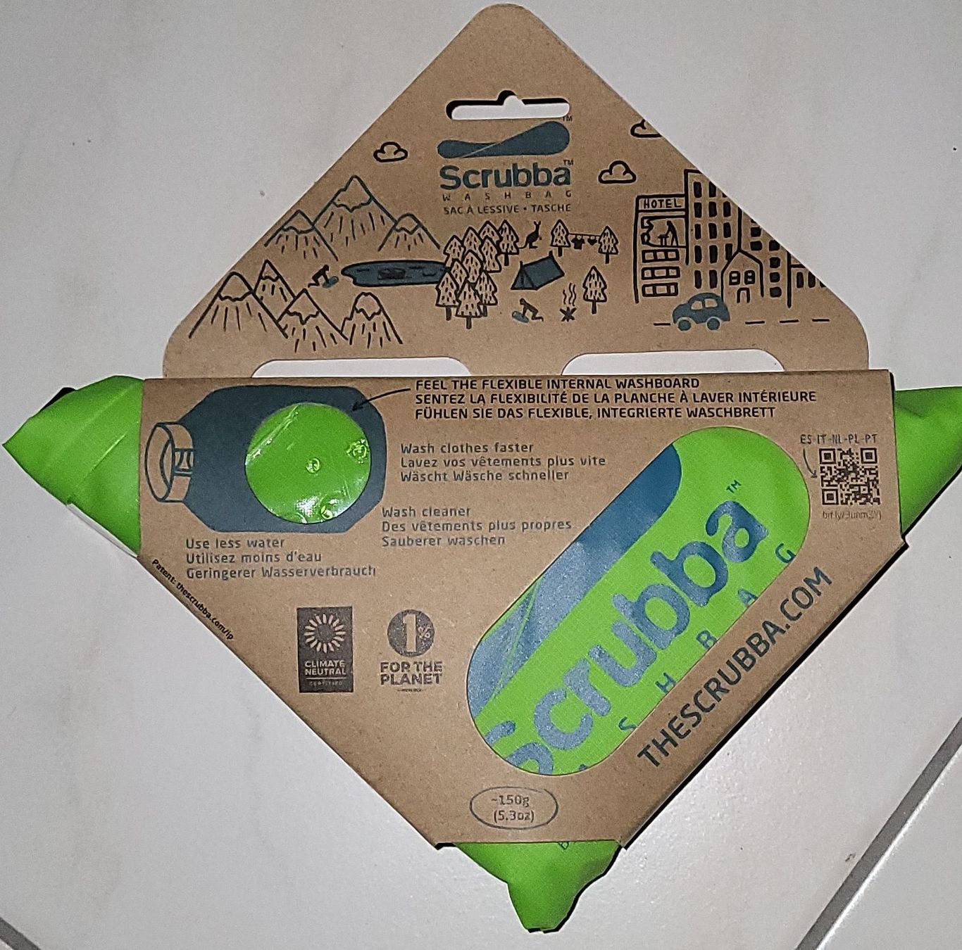 Lavatrici: Scrubba Wash Bag – Nuovo e nell'imballaggio originale da Zollbrück venduto da Swissrace2