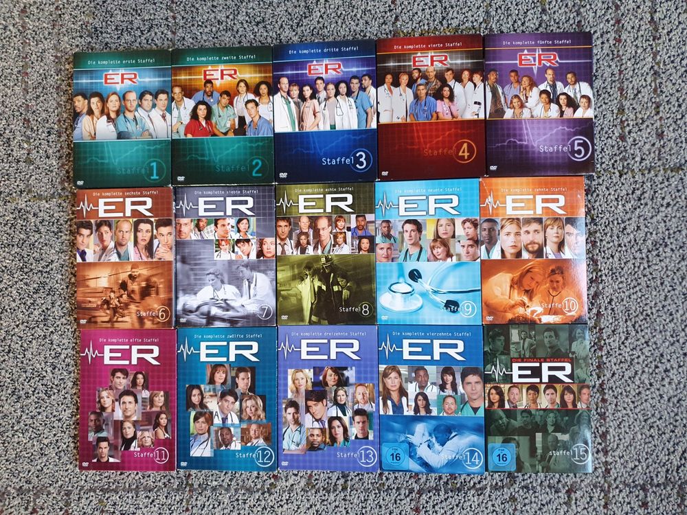 Er Emergency Room, Staffeln 1-15, die komplette Serie | Kaufen auf Ricardo