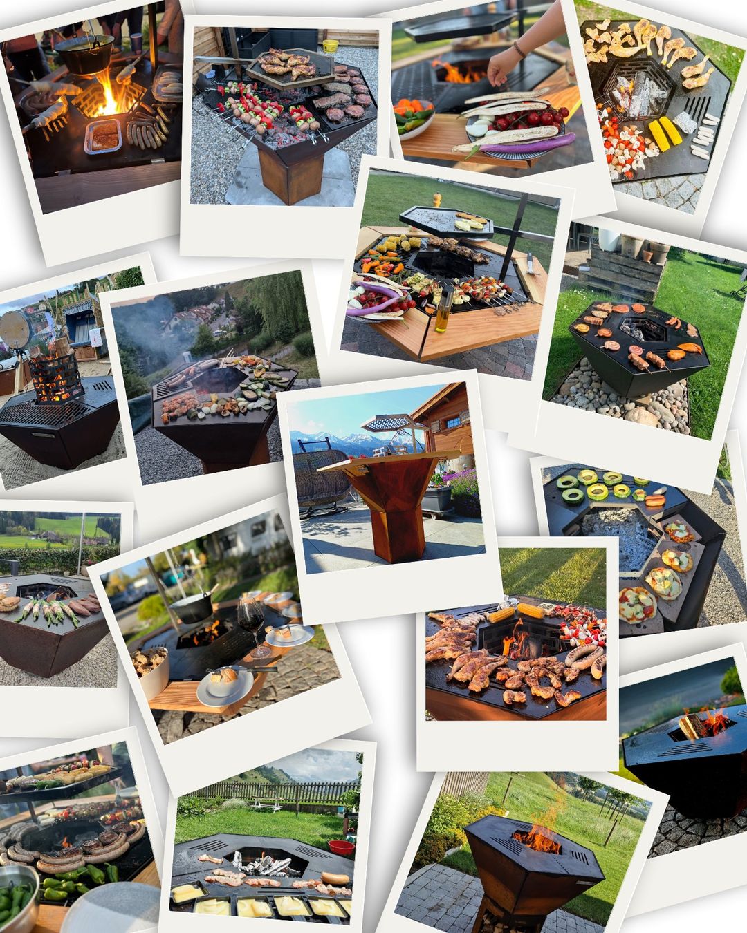 Bracieri: modulare Feuerschale Försterfeuer® mit Grillring – Nuovo e nell'imballaggio originale da Madiswil venduto da Foersterfeuer 9