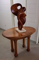 Skulptur Thuiawurzel ohne Tisch