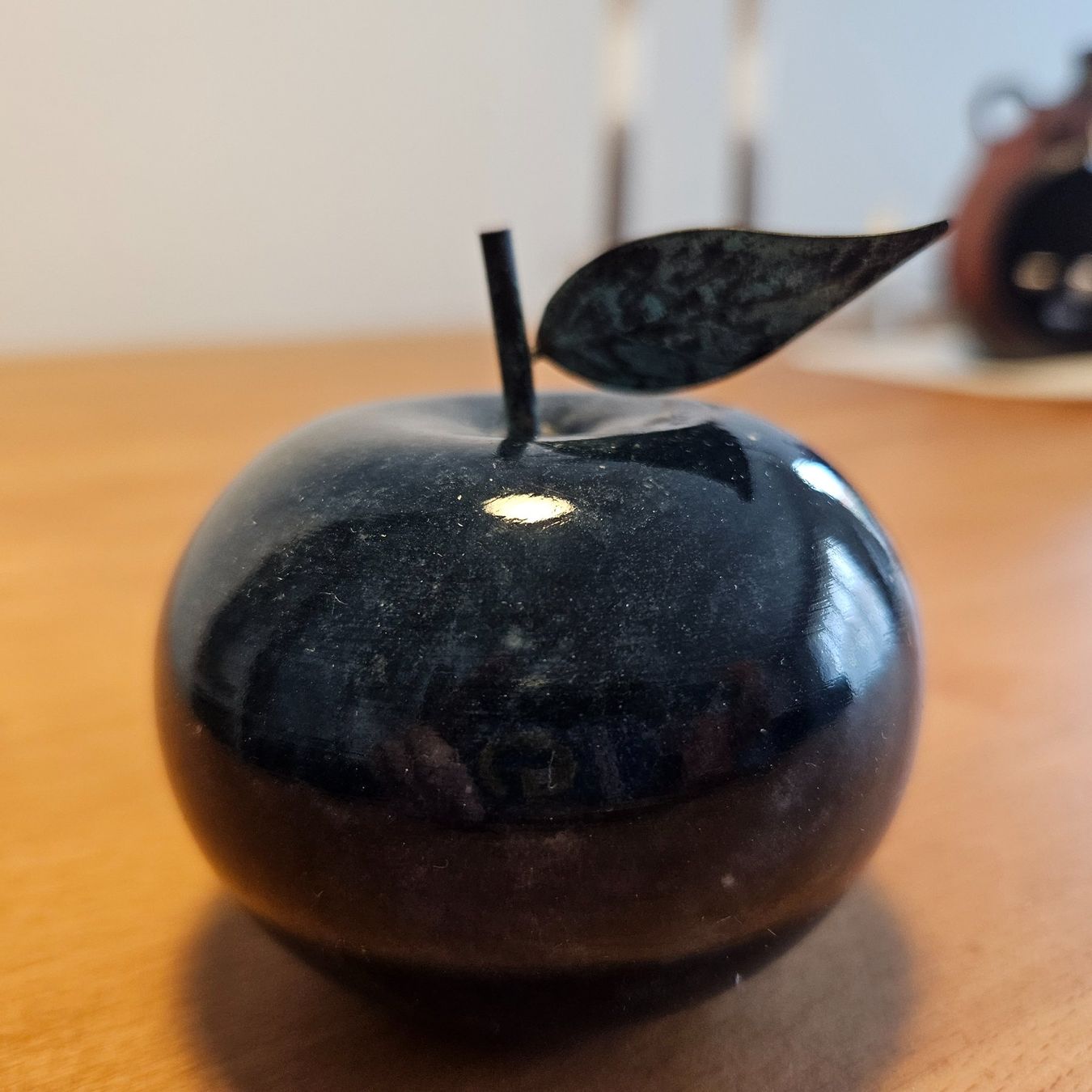 Figuren: Briefbeschwerer blau Apfel Achat – Gebraucht aus Basel von bea_cs7h 5