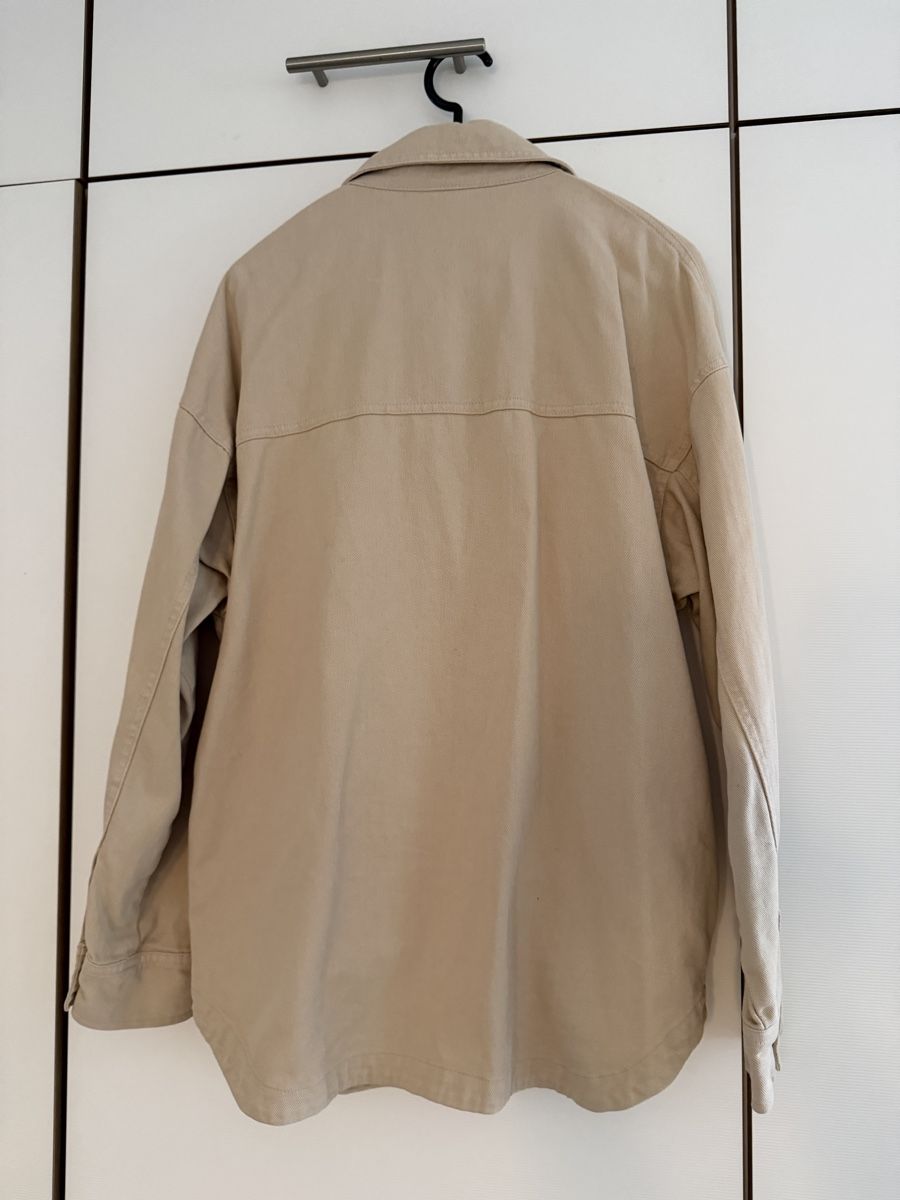Pull&Bear Giacche: Pull&Bear Oberjacket Beige - Grosse S - 100% Baumwolle – Usato da Bertschikon Gossau venduto da chanty_7 1