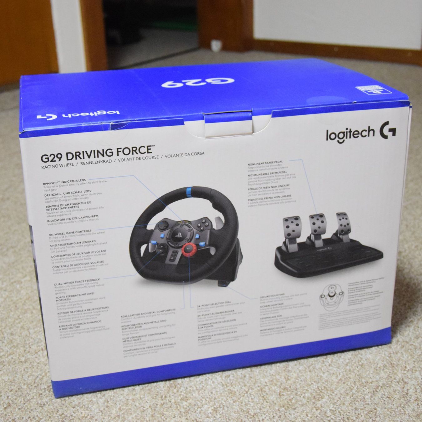 Steuerung: Logitech G29 Racing Wheel für PC / PS4 / PS5 – Neu (gemäss Beschreibung) aus Gontenschwil von Yan-Meister 4