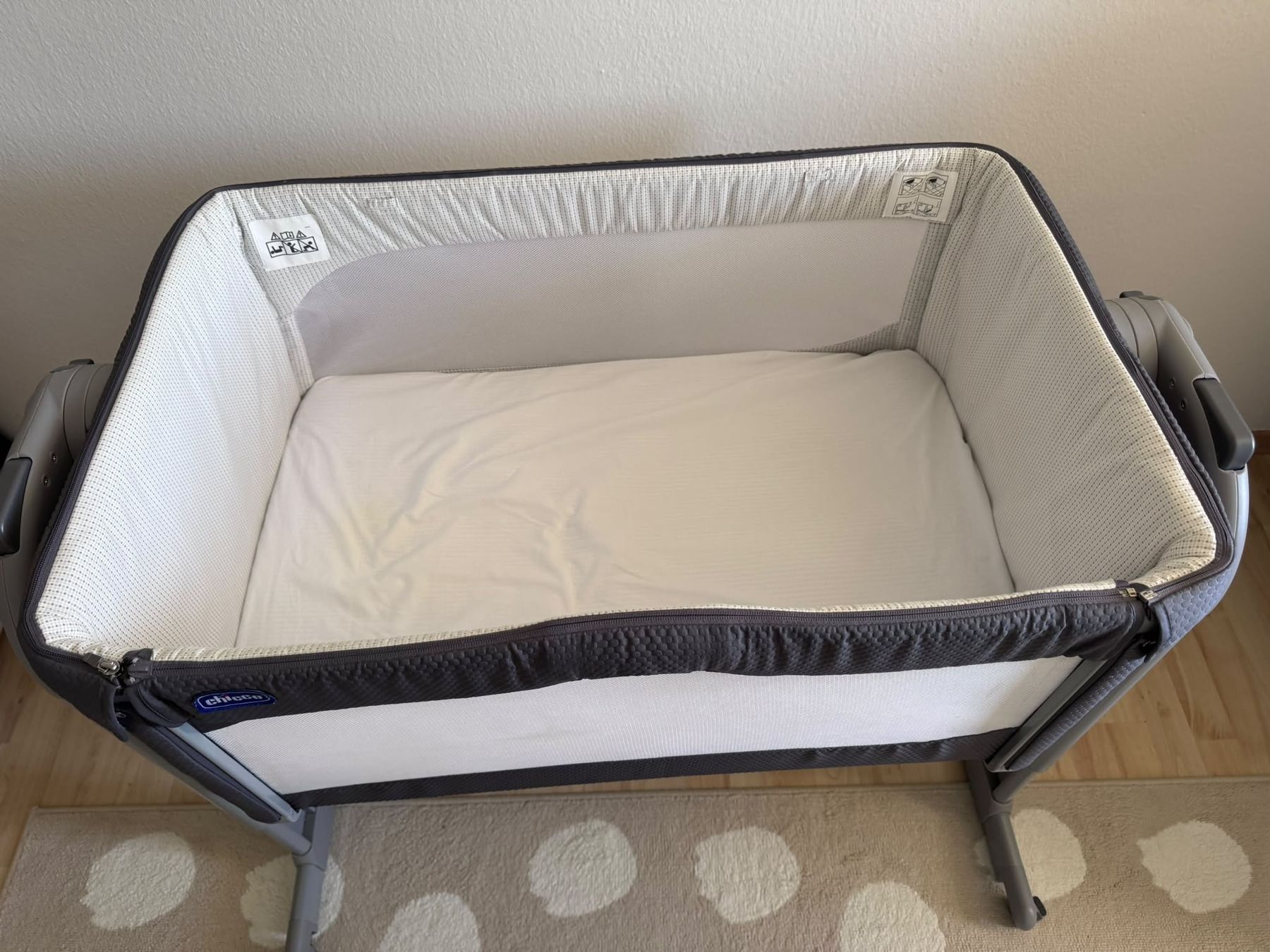 Chicco Letti: Chicco Next 2 Me Beistellbett – Usato da Winterthur venduto da sev_en7 2