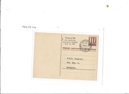 lettre philatélique, Briefmarkenbrief