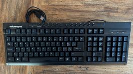 Microspot Tastatur JK-302M, schwarz, USB