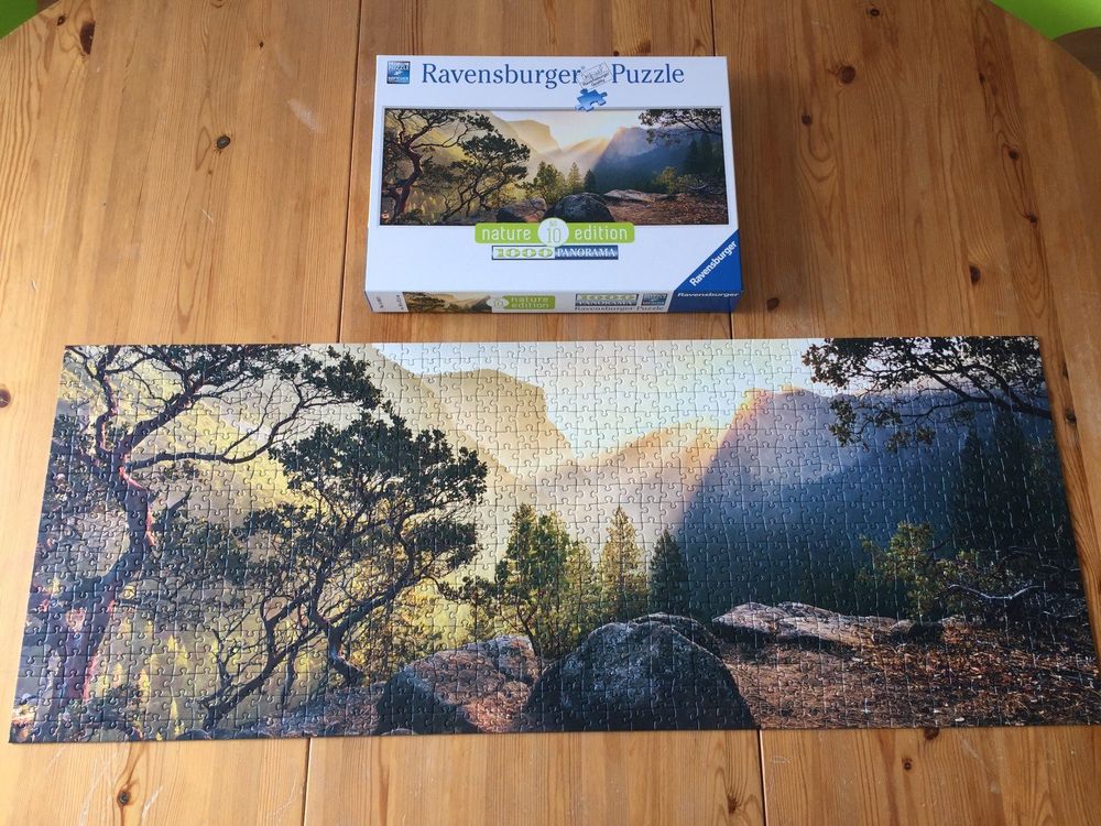 Ravensburger Puzzle 1000 Teile – „Westerhever Leuchtturm“ Panorama-Motiv