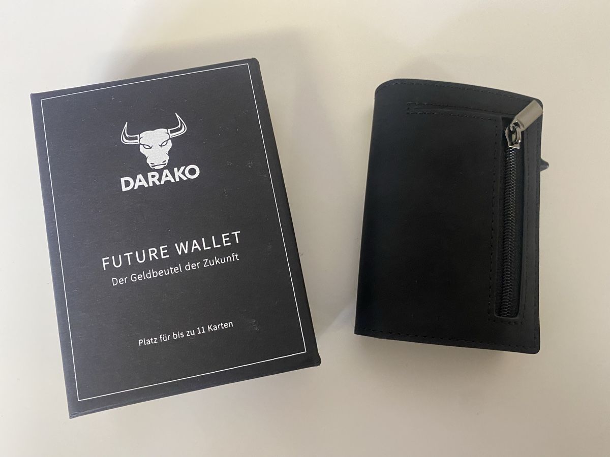 Portafogli: DARAKO Future Wallet, schwarz (NEU!) – Nuovo e nell'imballaggio originale da Sumiswald venduto da anit13