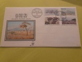 Rare! Enveloppe Philatélique SWA Windhoek 1983, Afrique🎨🇿?