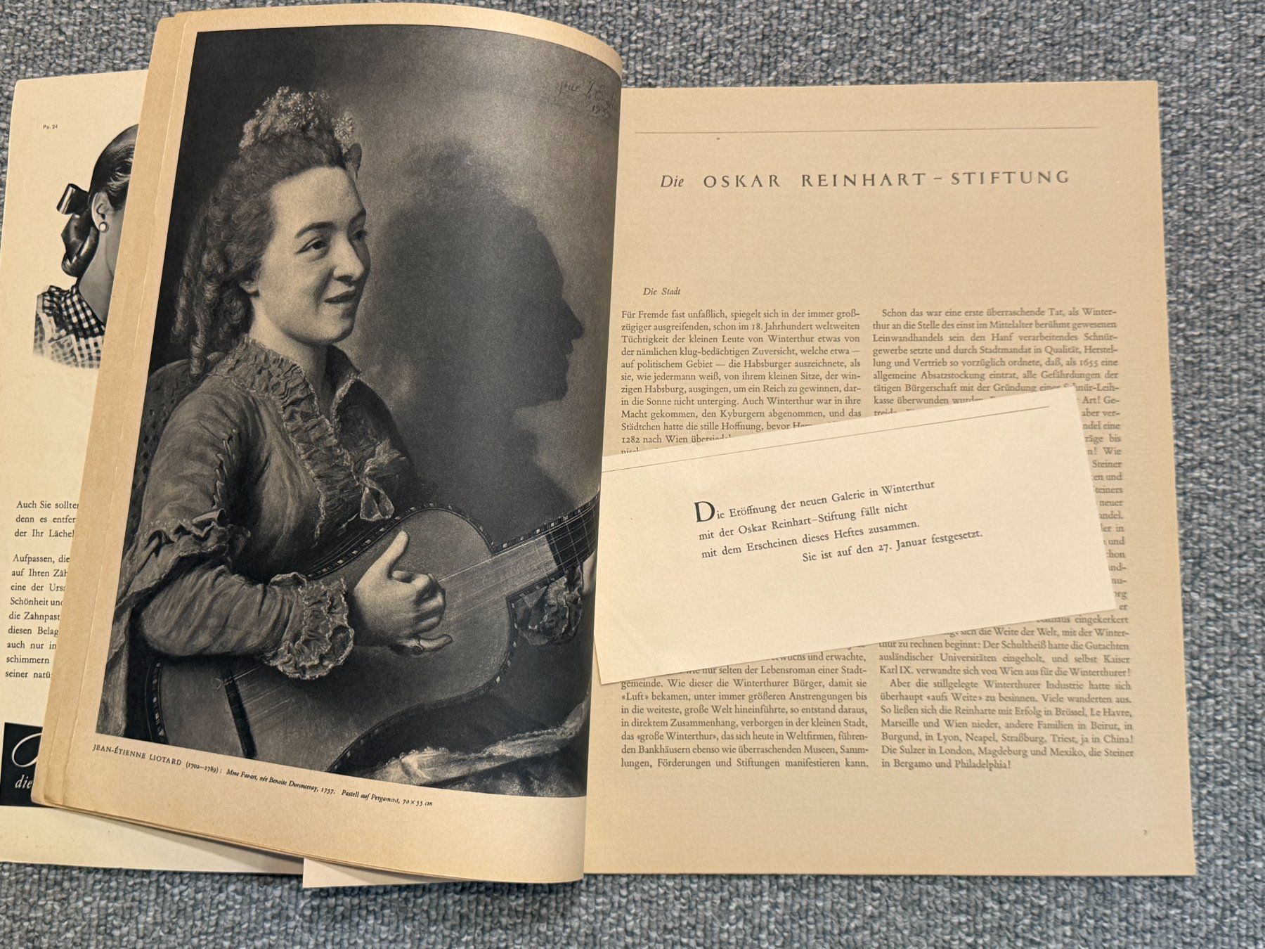 Zeitschriften & Magazine: DU Schweizerische Monatsschrift Nr. 1 Januar 1952 – Gebraucht aus Lengnau BE von riodac 4