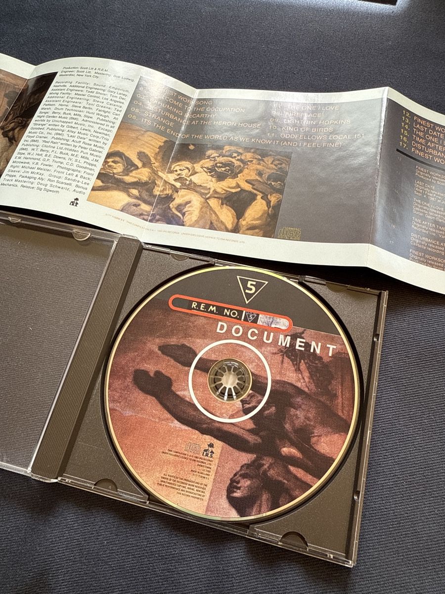 CD: R.E.M. - Document CD, The I.R.S. Yeas 1987 – Usato da Zürich venduto da thomashahn 1