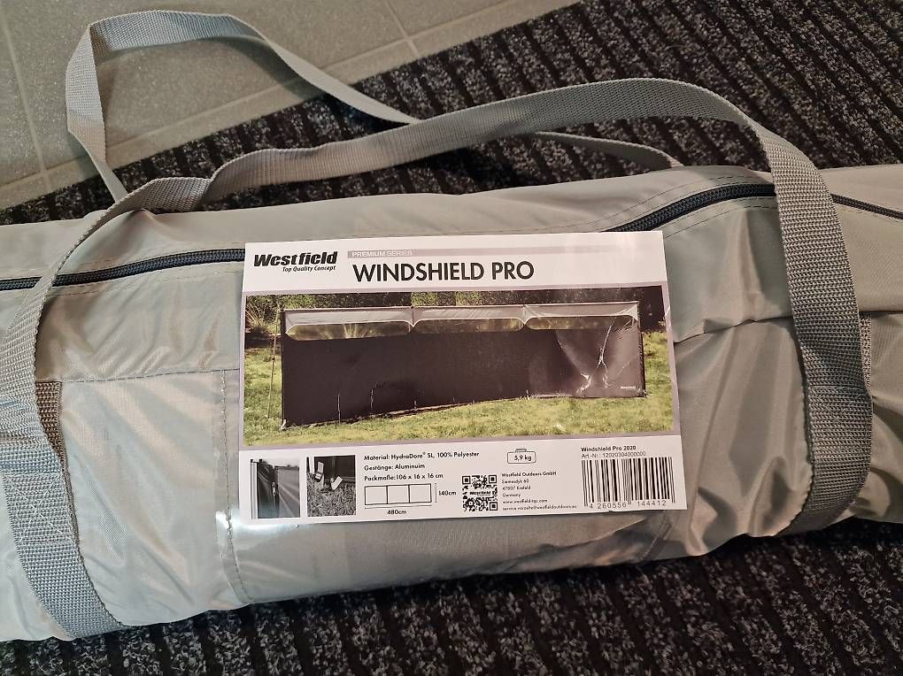Paraventi: Windschutz Windshield Pro, 480 × 140 cm – Nuovo e nell'imballaggio originale da Seftigen venduto da Kadi61 3