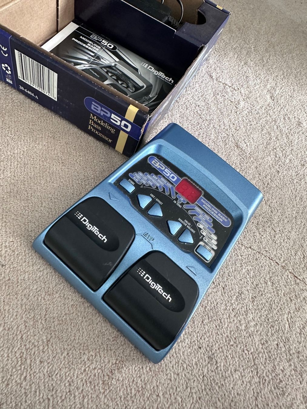 Amplificatori: DigiTech BP50 Bass Modellierung Prozessor – Usato da Dachsen venduto da ColdChisel 2