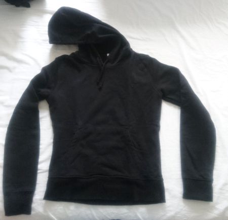 Kapuzenpullover schwarz