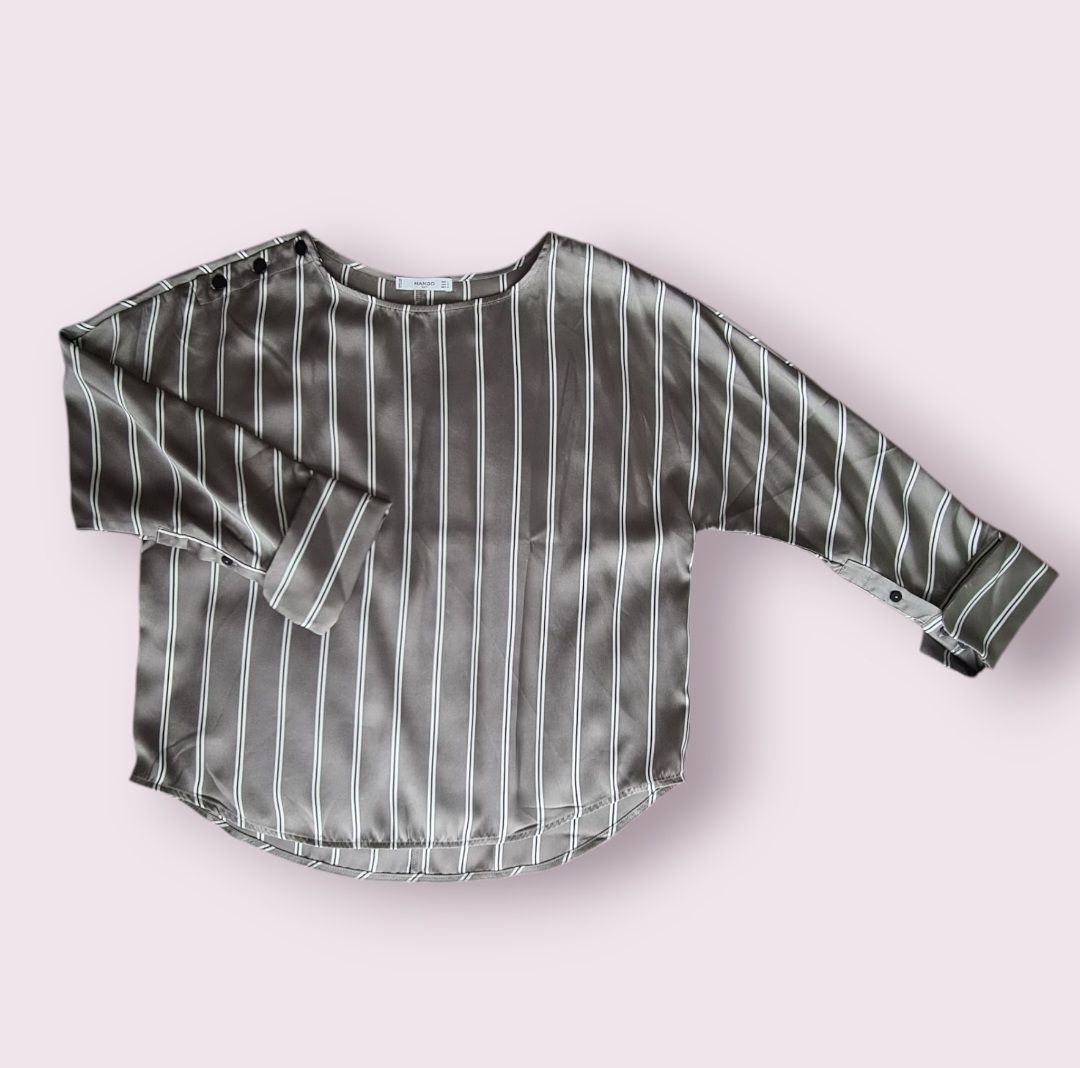 Mango Blusen: Chemisier Mango rayé - Taille L – Neu (gemäss Beschreibung) aus Renens VD von del_t2kx 2