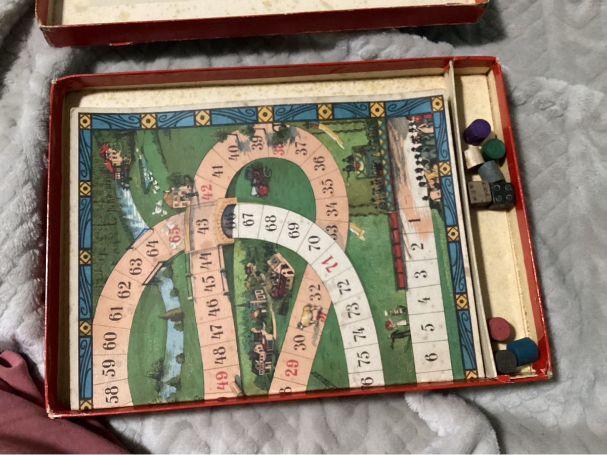 Giochi: ANTIKES BRETTSPIEL UM 1920 – Usato da Münchenstein venduto da NoSu98 3