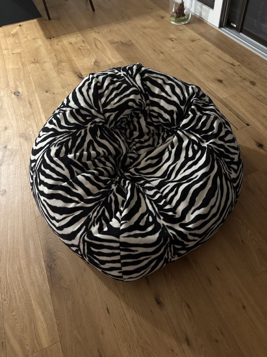 Cuscini: Sitzsack Zebra-Muster neu guter Zustand – Usato da Schötz venduto da baba_b 1