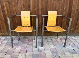 2 x Designer Stühle von KFF / Karl Friedrich Förster