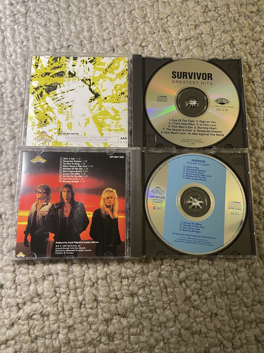 CDs: 2x Survivor – D'occasion à Reinach AG par trigger7811 1