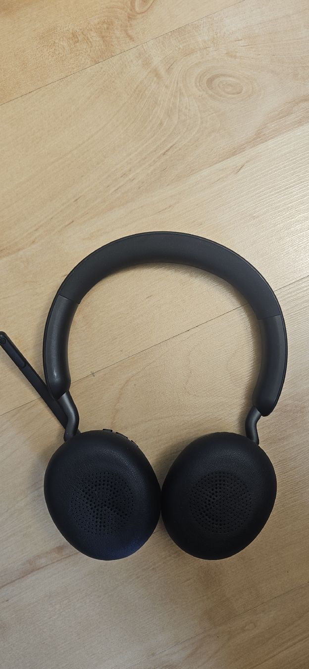 Jabra Cuffie: Jabra Evolve2 65 MS Stereo Black (Bluetooth,USB-C) – Usato da Zürich venduto da EduardoOliveira 1