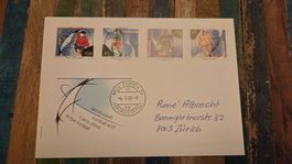 2008 FDC Vollstempel Combo Fussball