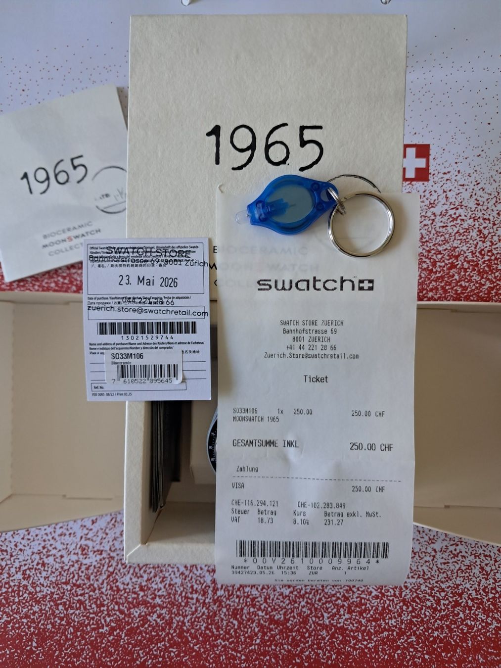 Swatch Orologi: Swatch x Omega Moonswatch 1965 – Nuovo e nell'imballaggio originale da Niederhasli venduto da zvb_fgn2 9