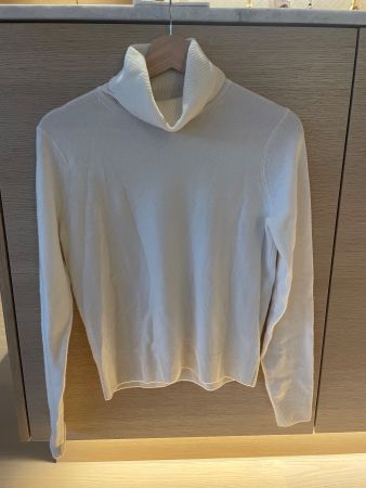 UNIQLO Rollkragenpullover off-white 100% Kaschmir Gr. XS