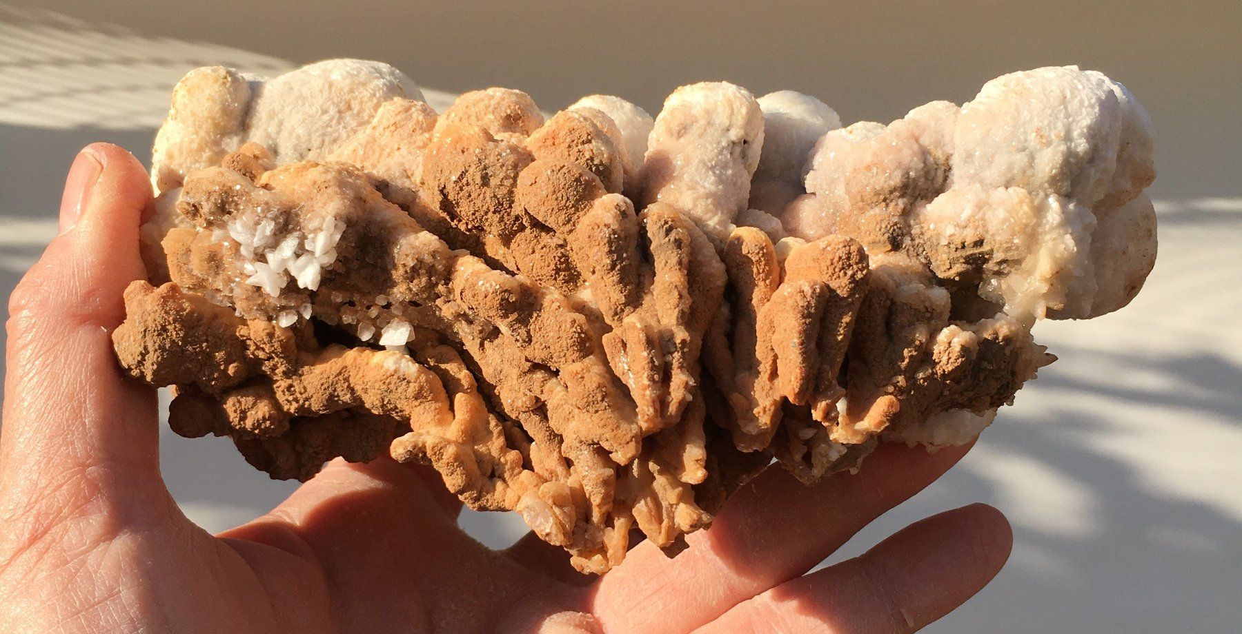 Minerali & Pietre curative: aragonite cristallisée – Usato da Vevey venduto da zabounetta 5