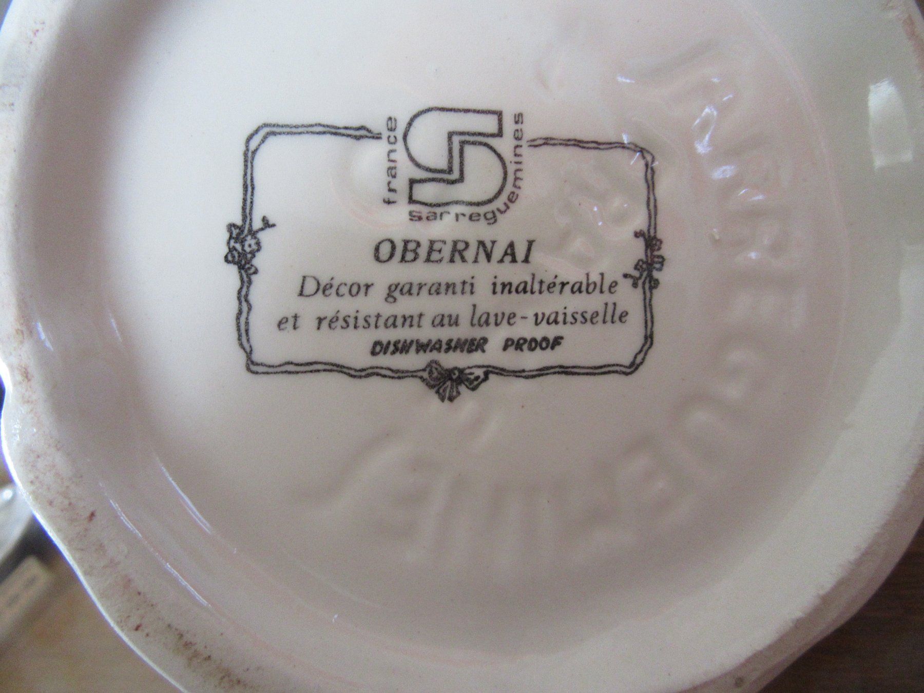 Teiere: Cafetière Obernai sarreguemines – Usato da Porrentruy venduto da Jvallat 2