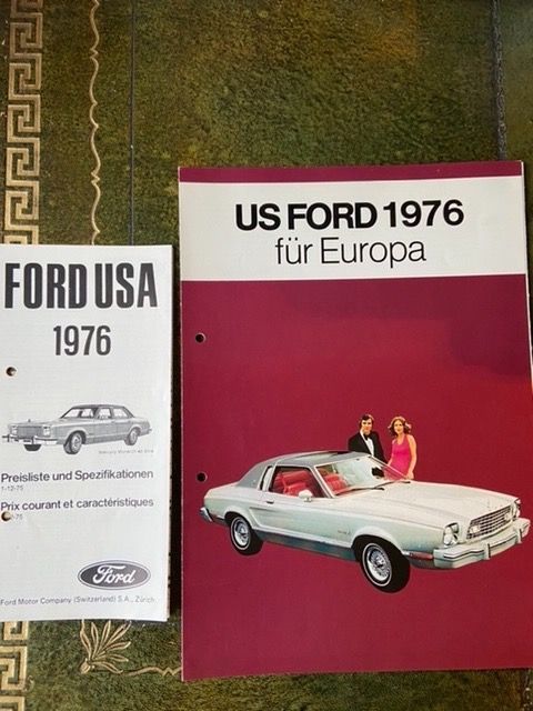 Ford Mustang Preisliste