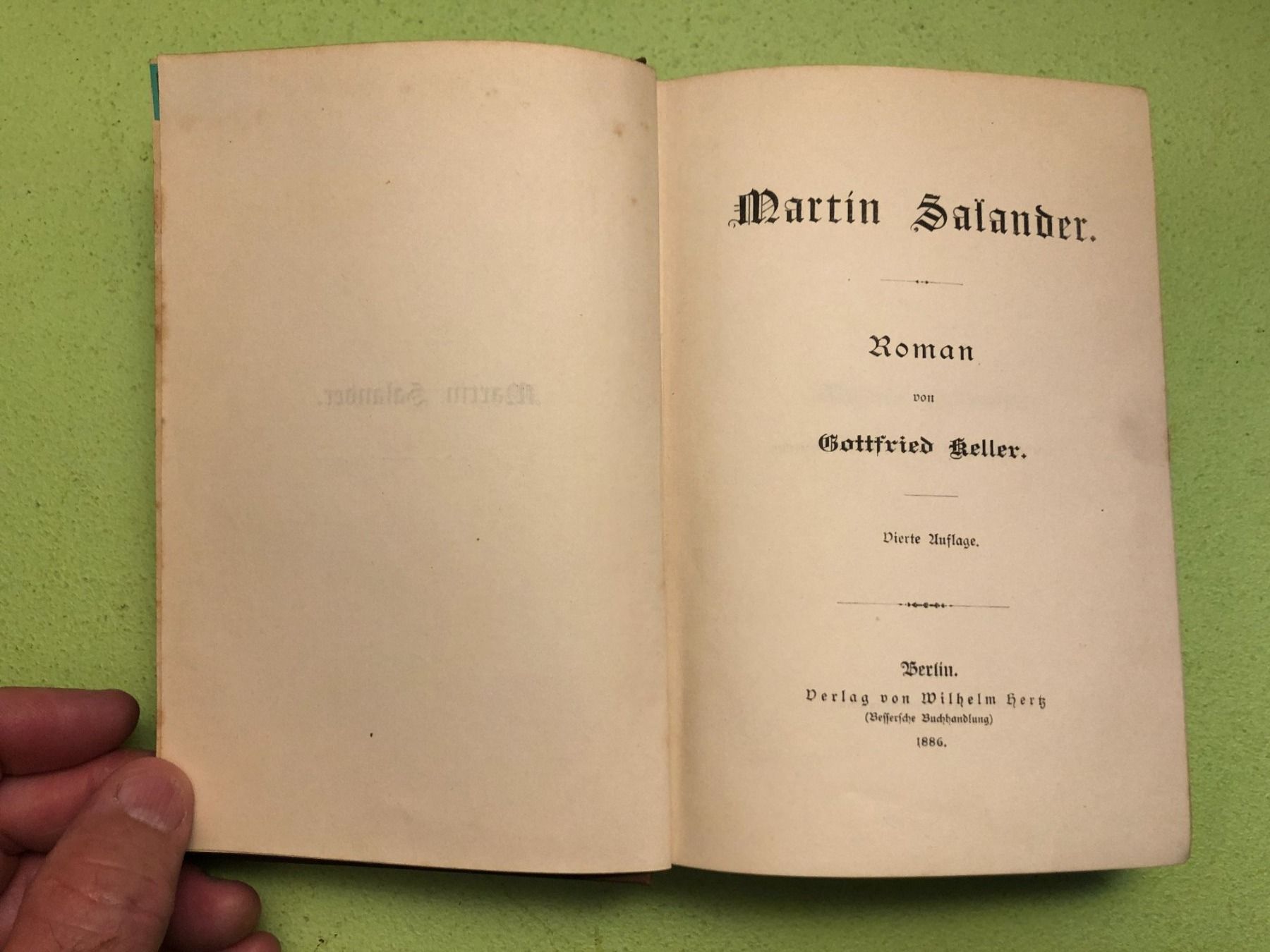 Libri: Gottfried Keller: Martin Salander – Usato da Zürich venduto da allp 1